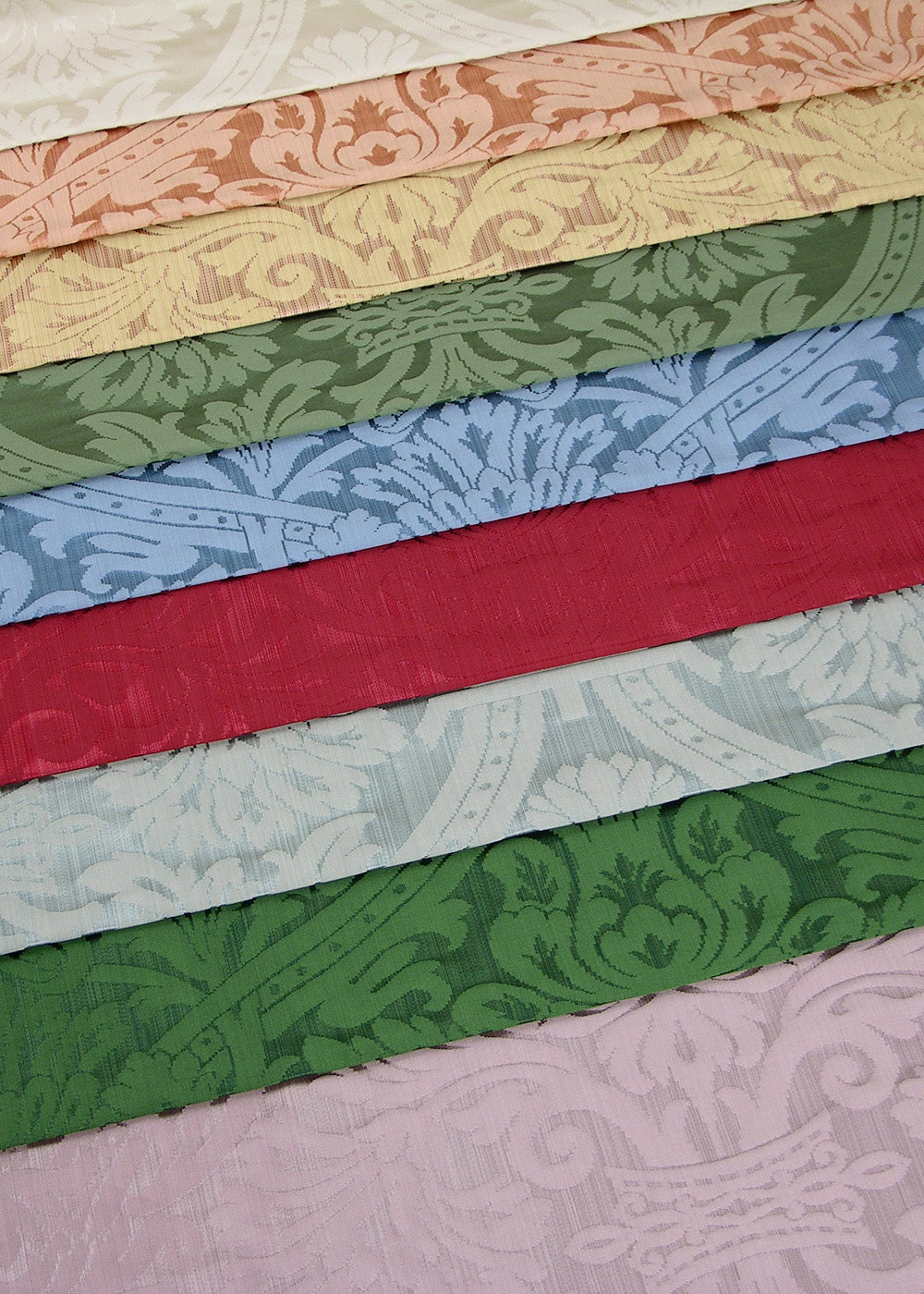 Silk Damask Discounted Luxury Fabric Cottage Textiles